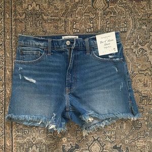 A&F High Rise 4” Mom Shorts | NWT | sz 28/6